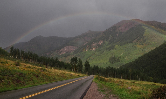 no name mtns with rainbow